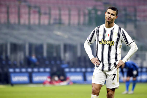 Cristiano Ronaldo visibly upset with his teammates in Inter 2-0 Juventus