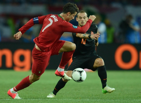 Portugal vs Holland (17-06-2012) - Cristiano Ronaldo photos