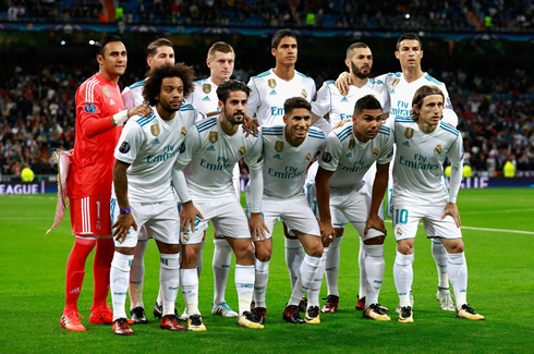 Cristiano Ronaldo in Real Madrid starting lineup ahead of their Champions League clash against Tottenham in 2017