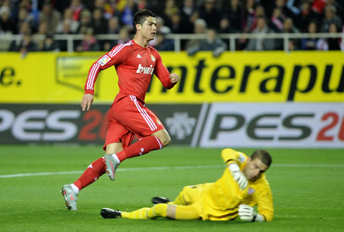 Cristiano Ronaldo finishing touch in Sevilla 2-6 Real Madrid