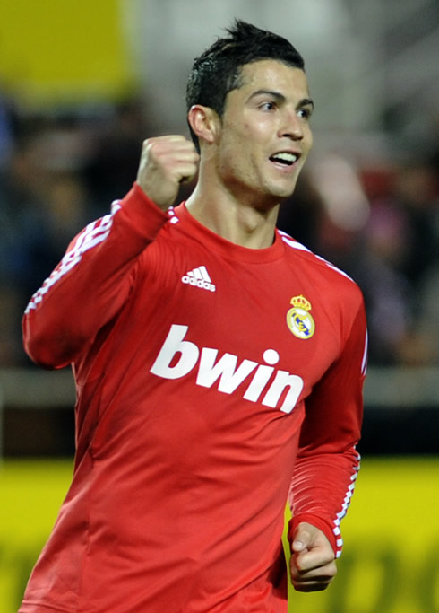 Cristiano Ronaldo joy and happiness in Sevilla vs Real Madrid