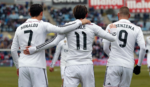 The BBC, Bale, Benzema and Cristiano Ronaldo