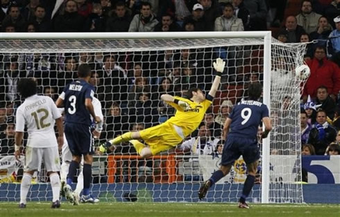 Santi Cazorla free-kick goal, leaving Iker Casillas without any chance to stop the accurate shot