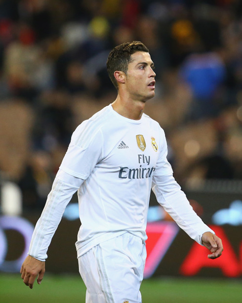 Cristiano Ronaldo debut in 2015-2016, in Real Madrid vs AS Roma