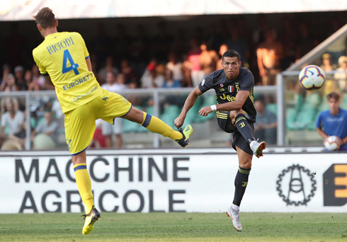 Cristiano Ronaldo strikes in Chievo vs Juventus in 2018