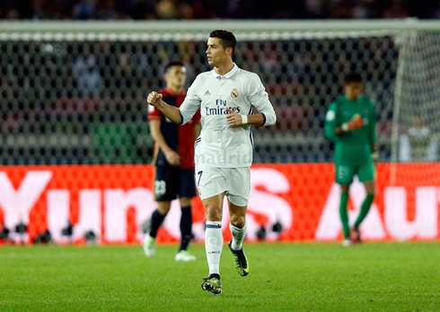 Cristiano Ronaldo tracks back as Real Madrid tied the game