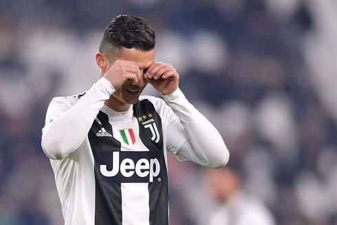 Cristiano Ronaldo crying in Juventus