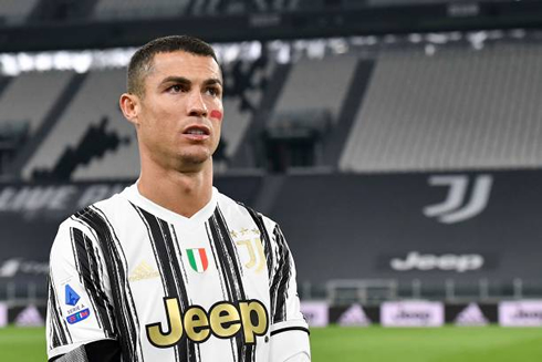 Cristiano Ronaldo looking focused ahead of Juventus league clash against Cagliari