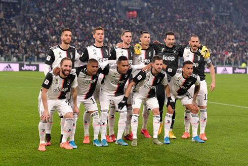 Juventus starting lineup vs AS Roma, in the Coppa Italia quarter-finals in 2020