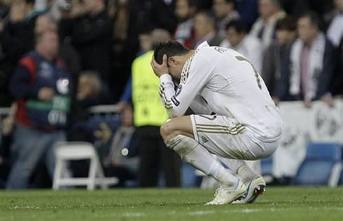 Cristiano Ronaldo crying in Real Madrid vs Bayern Munich, after the penalty shootout