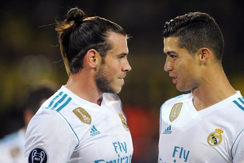 Gareth Bale and Cristiano Ronaldo in Real Madrid in 2017