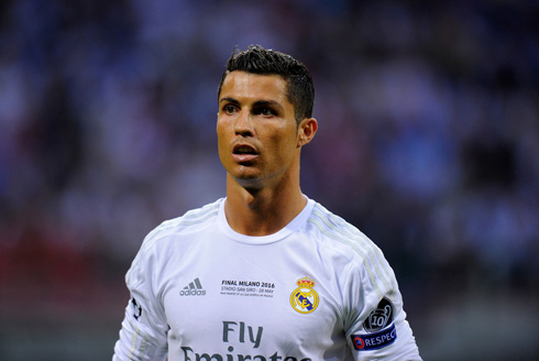 Cristiano Ronaldo photo in the 2016 Champions League final