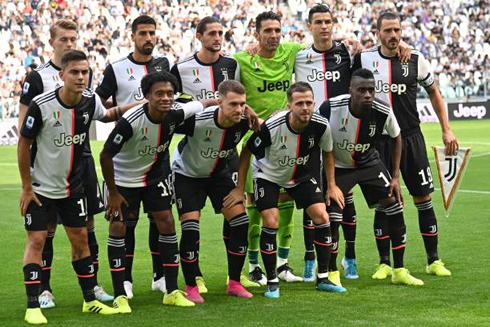 Cristiano Ronaldo in Juventus starting lineup vs SPAL, in the Serie A