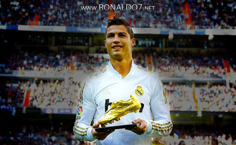 Cristiano Ronaldo Golden Shoe wallpaper