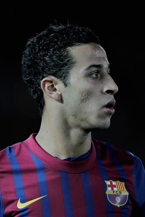 Thiago Alcântara profile photo, in a Barcelona shirt