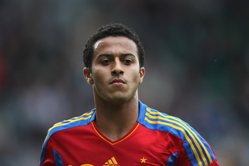 Thiago Alcântara in the youth (U-20) Spanish National Team