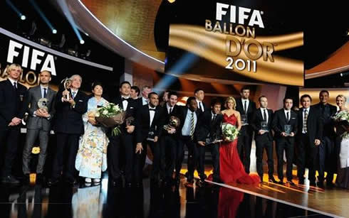 FIFA Balon d'Or 2011-2012 gala/ceremony family photo