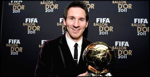 Lionel Messi, FIFA Balon d'Or 2011-2012 winner