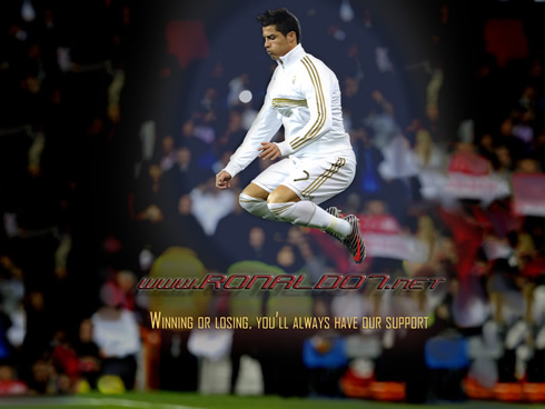 Cristiano Ronaldo FIFA Balon d'Or 2011-2012 wallpaper