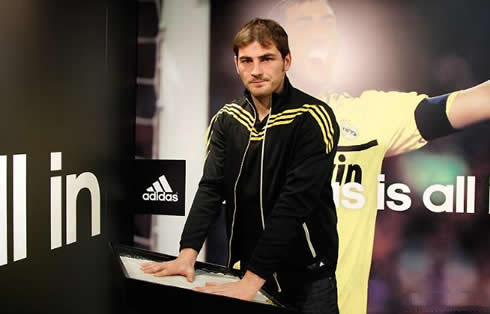 Iker Casillas Adidas campaign photo 2012