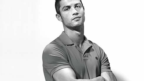 Cristiano Ronaldo profile photo, artistic wallpaper 2012