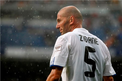 Zinedine Zidane, Real Madrid number 5 jersey/shirt