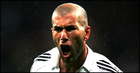 Zinedine Zidane, Real Madrid player between 2001 and 2006