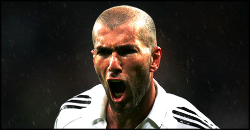 Zinedine Zidane, Real Madrid player between 2001 and 2006