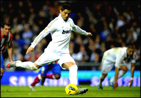 Cristiano Ronaldo penalty kick specialist, Real Madrid 2011-2012