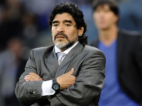 Diego Armando Maradona, coaching Argentina