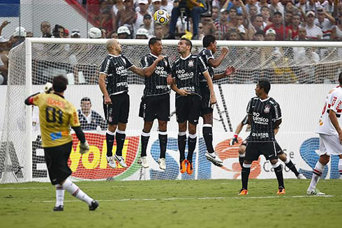 Rogério Ceni curled free-kick shot, in São Paulo 2012