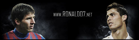 Cristiano Ronaldo vs Lionel Messi stats comparison in 2011 and 2012, while playing for Real Madrid and Barcelona in the Spanish League La Liga