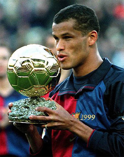 Rivaldo, FIFA World Player of the Year in 1999, in Barcelona
