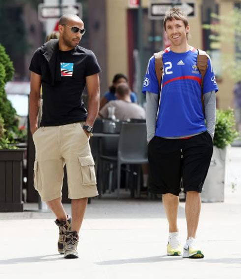 Steve Nash and Thierry Henry
