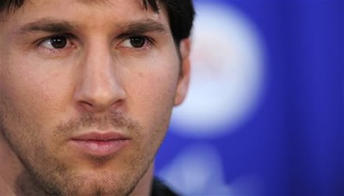 Lionel Messi attending a charity event in 2012