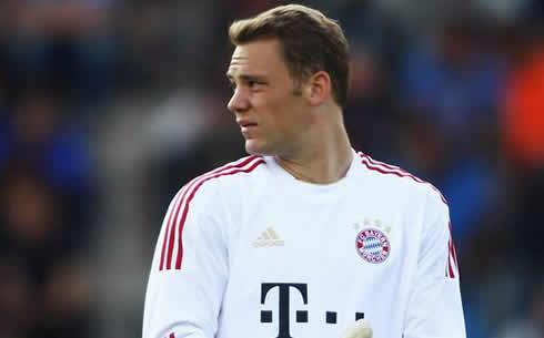 Manuel Neuer, Bayern Munich and Germany goalkeeper in 2012