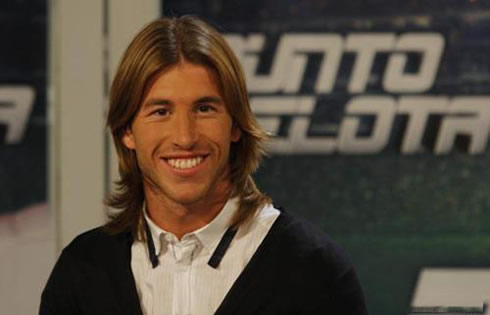 Sergio Ramos all dressed up in an interview to Punto Pelota