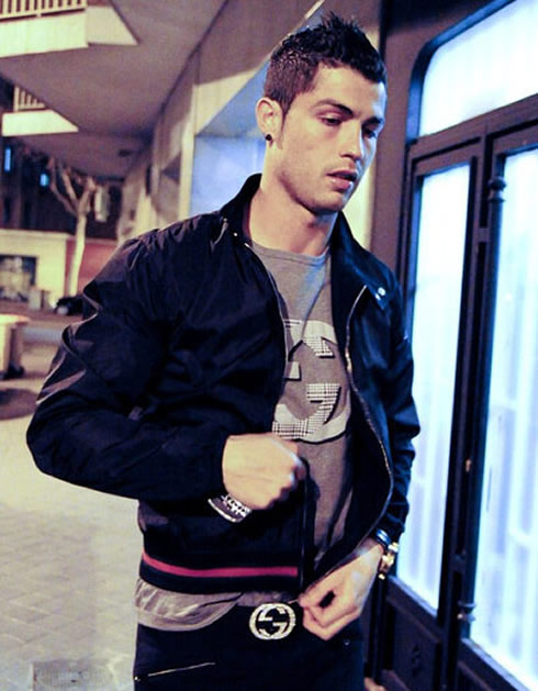 Cristiano Ronaldo new fashion style and good looking sense, in 2012