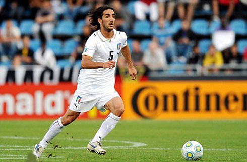 Piermario Morosini, playing for Italy