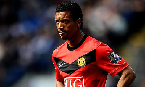 Luis Nani new haircut in Manchester United, in 2012