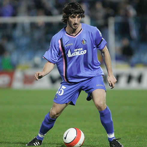 Esteban Granero at a very young age in Getafe