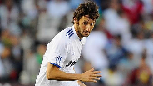Esteban Granero in action during a game for Real Madrid