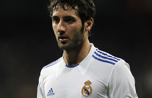 Esteban Granero representing Real Madrid cantera in 2012