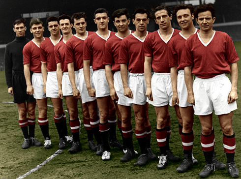 Manchester United, the Busby Babes in 1957