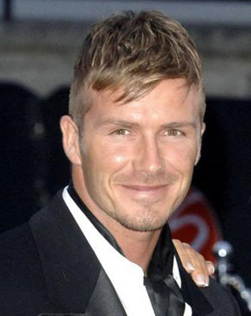 David Beckham horrible haircut and hairstyle