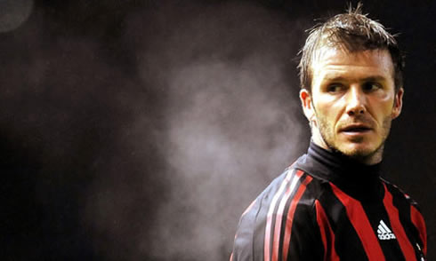 David Beckham in AC Milan, in either 2008 or 2010