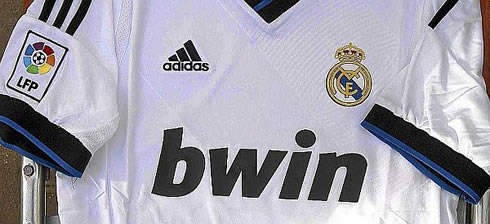 The new Real Madrid jersey, kit/uniform, for the 2012-2013 season