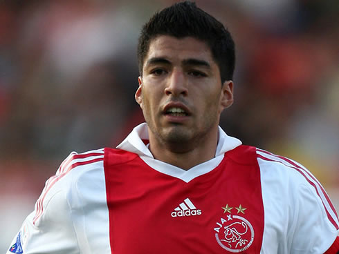Luis Suárez, as an Ajax player, between 2007 and 2010