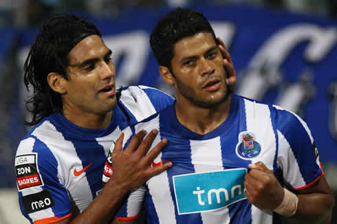 Radamel Falcao and Hulk, together in FC Porto