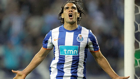 Radamel Falcao goal celebrations in FC Porto